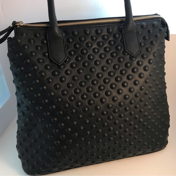 Poverty Flats Vegan Leather Bumpy Shoulder Bag - Picture 2 of 10